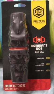 Drury Outdoors Signature Series Hunters Specialties - Dominant Doe Deer Call - Image 1 of 2