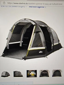 Luftzelt Obelink Summer 4 Easy Air - Bild 1 von 2