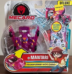 Mecard Mantari 21 Deluxe Figure Transforms Card Mattel Action Battle Game New - Picture 1 of 2