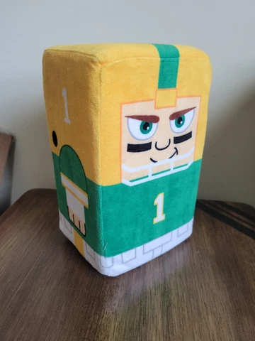 Nanco Green Bay Packers Football Player Plush Stuffed Green And Yellow Jersey #1 Cover