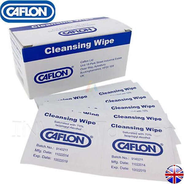 Caflon Antiseptic Cleansing Wipes EAR PIERCING