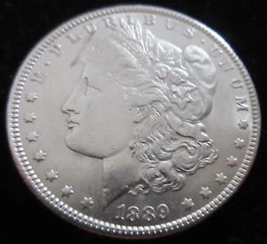 MDS USA ONE 1 DOLLAR 1889 "MORGAN DOLLAR", SILBER #PS - Bild 1 von 2