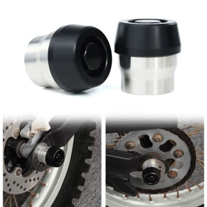Motorcycle Front Axle Protector Axle Sliders Fit For Suzuki RF 900 R 1994-1999 - Foto 1 di 16