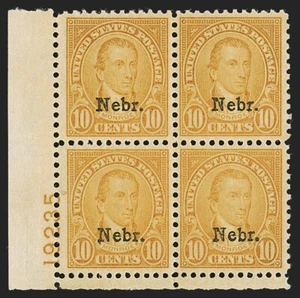 MOMEN: US STAMPS #679 PLATE BLOCK OF 4 MINT OG NH VF PSE CERT LOT #91821* - Picture 1 of 3