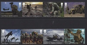 GREAT BRITAIN 2022 ROYAL MARINES SET OF 8 IN STRIPS OF 4 UNMOUNTED MINT, MNH - Picture 1 of 1