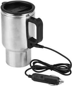 Tazza auto riscaldabile termica da viaggio caffe bollitore thermos spina - Foto 1 di 5