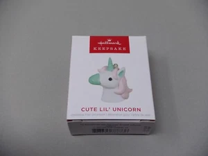 Hallmark Cute Lil' Unicorn Keepsake Ornaments New GM6280 - Picture 1 of 2