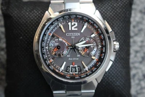Citizen RX Eco-Drive Satellite Wave CC1090-61E Men's Watch - Picture 1 of 10