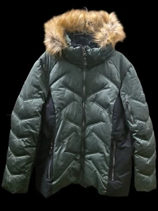 Zero Xposure Women's Coat- XXL Green And Black - Picture 1 of 3