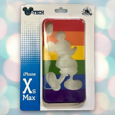 TOTALMENTE NUEVO Estuche para Teléfono Celular Disney Pride Rainbow Mickey Mouse iPhone XS Max Foto 1 de 2