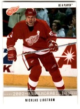 2002-03 Be a Player Memorabilia Nicklas Lidstrom #194 Detroit Red Wings