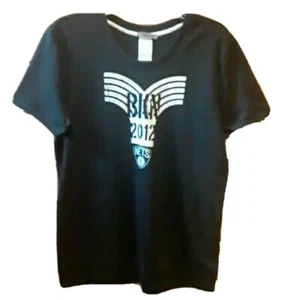 NWT Womens Brooklyn nets short sleeve shirt size large - Picture 1 of 2