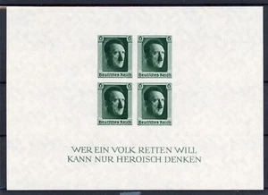 [64.227] Germany 1937 good Imperforated Sheet MNH VF $250 - Picture 1 of 1