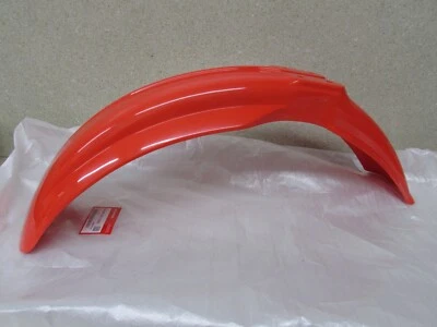 NOS 83-91 HONDA CR125R CR250R CR125 CR250 OEM FRONT FENDER 61100-KA3-732ZC - Image 1 of 4