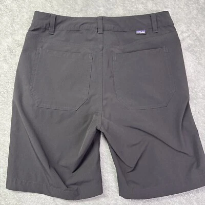 Pantalones Cortos para Mujer Patagonia Negros Ligeros Senderismo Talla 4 Usados Foto 1 de 4