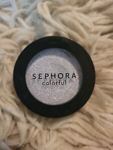 Sephora Colorful Mono Eyeshadow Strass No 02, 0.07 Oz. Sparkle Silver READ