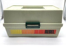 Vintage Rebel 600 Three Tray Fishing Tackle & Lures Box