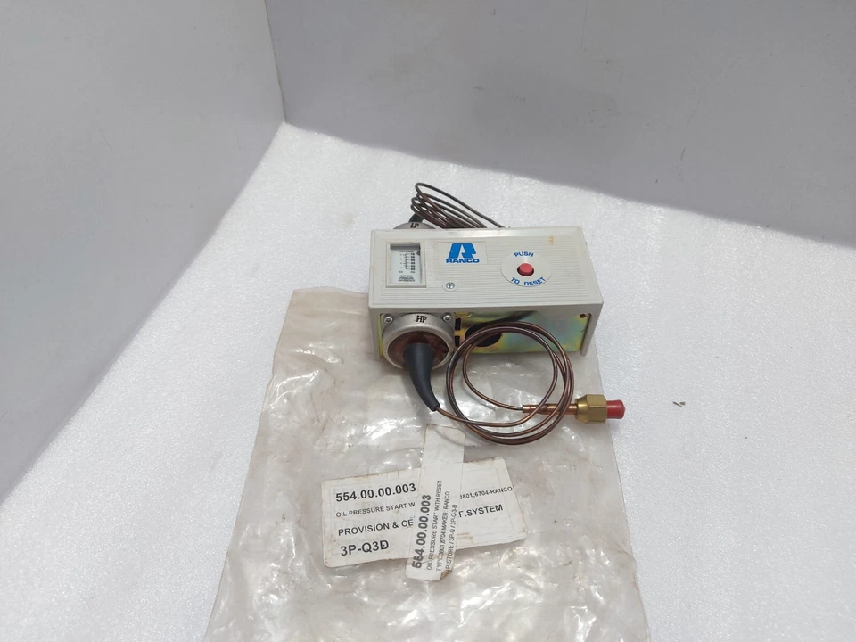 Ranco P30-3801-057 Lube Oil Pressure Switch - Image 1 of 4