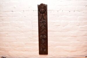 Antique Angel cherub carving Panel corbel bracket french architectural salvage