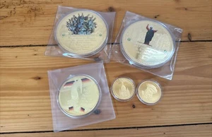 XXL Medaille Münze Gedenkmünze Nationalhymne Gutenberg Frauenkirche Konvolut - Bild 1 von 10