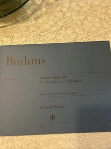 Brahms: Walker Opus 39 For Piano Four-hands - Picture 1 of 1