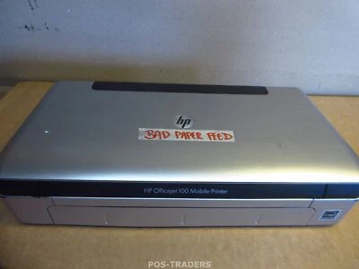 HP Officejet 100 Mobile A4 Thermal Inkjet Printer CN551A - BAD PAPER FEED - Bild 1 von 4