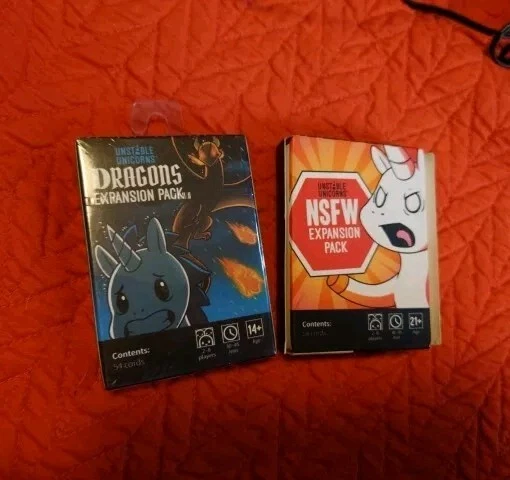Unstable Unicorns Dragons Expansion Pack - BRAND NEW + NSFW (Open) - Image 1 of 1