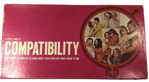 COMPATIBILITY Vintage Board Game Rare 1974 Complete - Picture 1 of 11