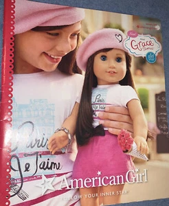 American Girl 2015 Catalog Introducing Grace! New Historical Outfits! BeForever! - Imagen 1 de 5