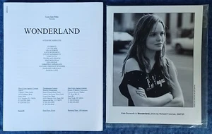 WONDERLAND - VAL KILMER, KATE BOSWORTH - PRESS KIT - (7) B&W PHOTOS, NOTES - Picture 1 of 1