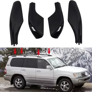 For Toyota for Land Cruiser FJ100 LC100 98-2007 Roof Racks Rail Bar End Cover US - Picture 1 of 9