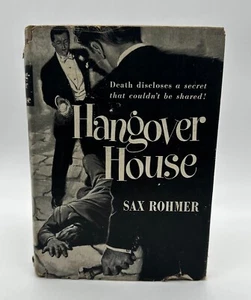 1949 FIRST USA EDITION 1st Printing Sax Rohmer HANGOVER HOUSE - Picture 1 of 3