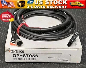 Cable de cabezal de sensor Keyence OP-87056 2m IVA gratuito de EE. UU. - Imagen 1 de 5