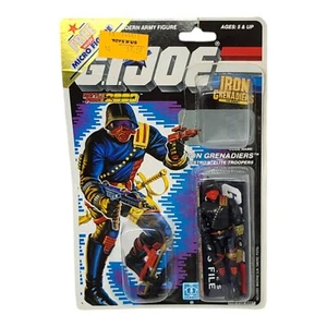 1988 GI Joe Cobra Iron Grenadiers Figure ARAH Battle Force 2000 Complete MOC NEW - Picture 1 of 12