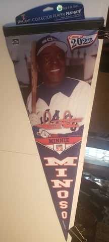 Class of 2022 Minnie Minoso HOF Chicago White Sox Wincraft Full Size Pennant New Cover