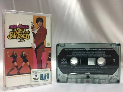 Austin Powers The Spy Who Shagged Me Soundtrack Madonna (1999) Cassette Tape - Image 1 of 3