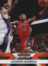 2010-11 Panini Threads Century Proof Orange Raptors Card #81 Leandro Barbosa/199