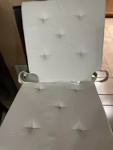 Got Them 2 Years Ago But Never Use Them IKEA JUSTINA Chair Pad Beige 4pc - Picture 1 of 8