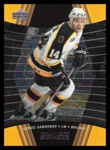 1999-00 Upper Deck Black Diamond #7 Sergei Samsonov  Boston Bruins