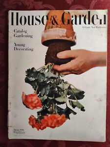 MAISON et JARDIN magazine janvier 1946 jardinage décoration bâtiment