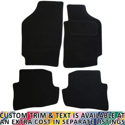 Juego de 4 alfombrillas coche totalmente a medida para Volkswagen VW Fox 2006-2011 Foto 1 de 4