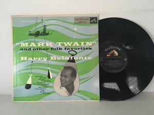 Harry Belafonte -Mark Twain & Other Folk Favorites - RCA (1954) 12" Vinyl Lp - Picture 1 of 2
