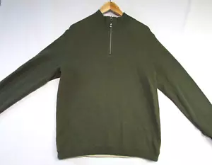 Tommy Bahama Men's Green Relax 1/4 Zip Med - Picture 1 of 12