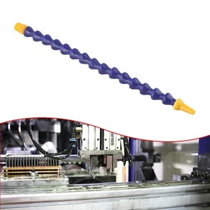 Flexible Oil Coolant Pipe Hose for CNC Milling Lathe Blue 12 7mm x 300mm - Picture 1 of 17
