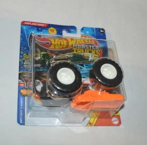 HOT WHEELS 2025 MONSTER TRUCKS - AIRPLANE MODE CHROME HWMT BACK TO BASICS 3/6 - Picture 1 of 5