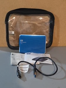 WD My Passport Ultra 1TB USB 3.0 External Hard Drive Black A1 - Photo 1/2