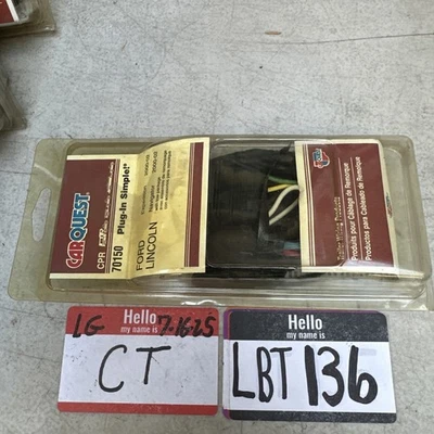 Cableado de remolque Carquest 70150 simple Ford Lincoln exp y navegación 00-02 Foto 1 de 3