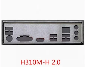 Shield I/O IO Backplate For Gigabyte H310M-H 2.0 Motherboard - Afbeelding 1 van 1