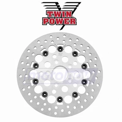 Twin Power Front Floating Hole Rotor for 2010-2013 Harley Davidson FLTRX hz Foto 1 de 4