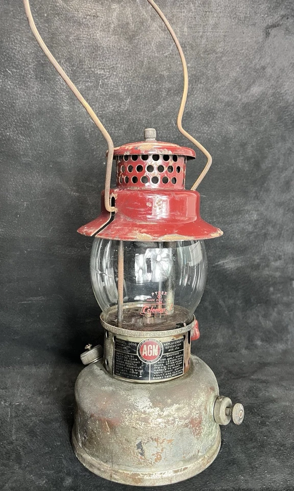 American Gas Machine Model 3016 Vintage Lantern With Coleman Globe - Image 1 of 4